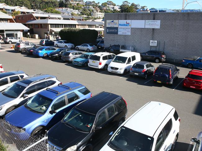 A shop top development for the Church St carpark was recently approved by Central Coast Council. Picture: Peter Clark