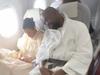 Kanye and Bianca spotted flying economy