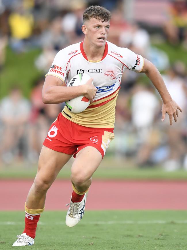 Dolphins debutant Jack Bostock came through the Dragons system. Picture: NRL Photos