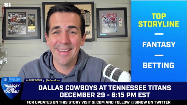 Cowboys-Titans 'Thursday Night Football' Week 17 odds and betting preview -  Sports Illustrated