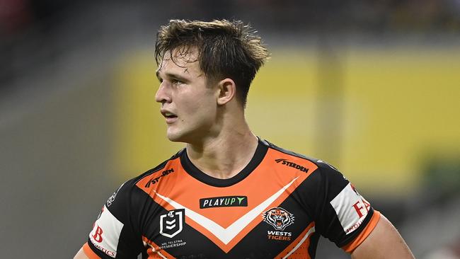 Jake Simpkin has signed with Manly. (Photo by Ian Hitchcock/Getty Images)