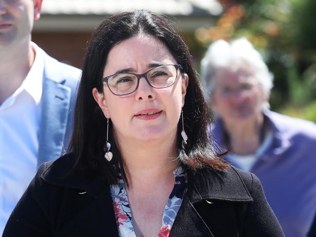 Labor member Ella Haddad.  Renters at Redwood Village in Kingston are facing an uncertain future with the end of a government housing scheme.  Picture Nikki Davis-Jones