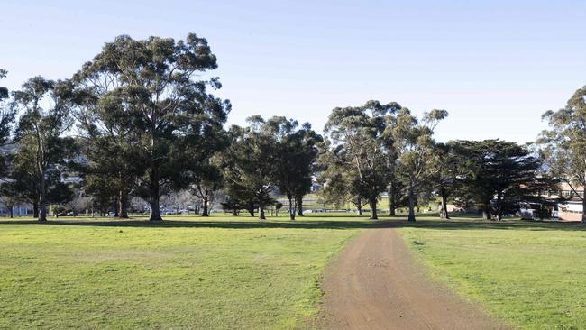 Charles Hand Memorial Park at Rosny. Picture: Chris Kidd