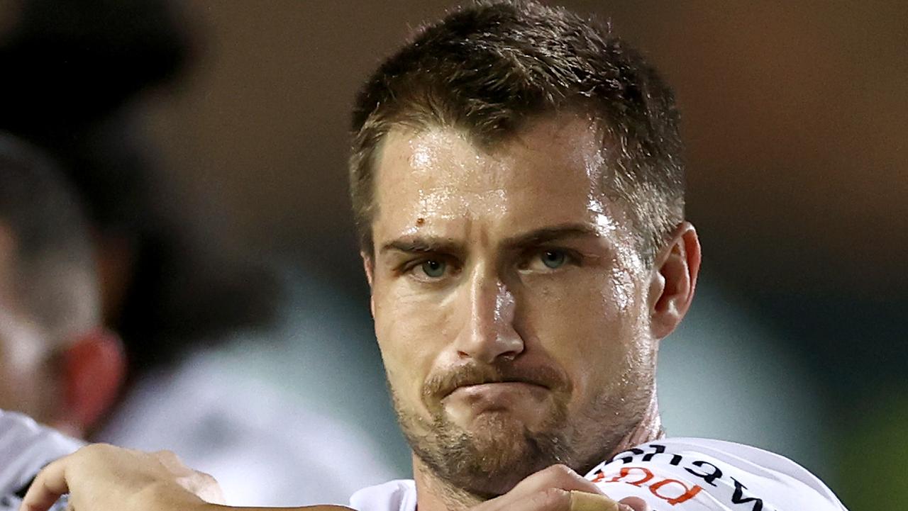 Veteran Manly five-eighth Kieran Foran knows he must perform to continue his career beyond this season. Picture: Cameron Spencer/Getty Images.