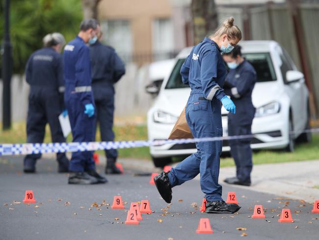 Police reported to reports of shots being fired about 10.30pm on Thursday. Picture: David Crosling