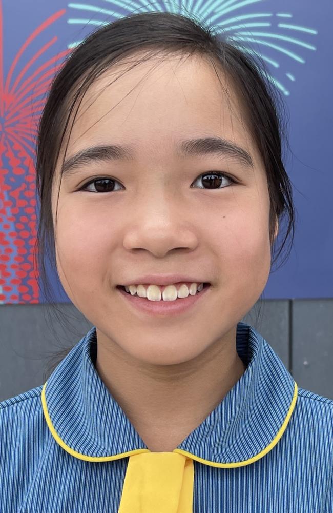 Blacktown school leaders: Galungara Public School ambassador Rachel Cheah