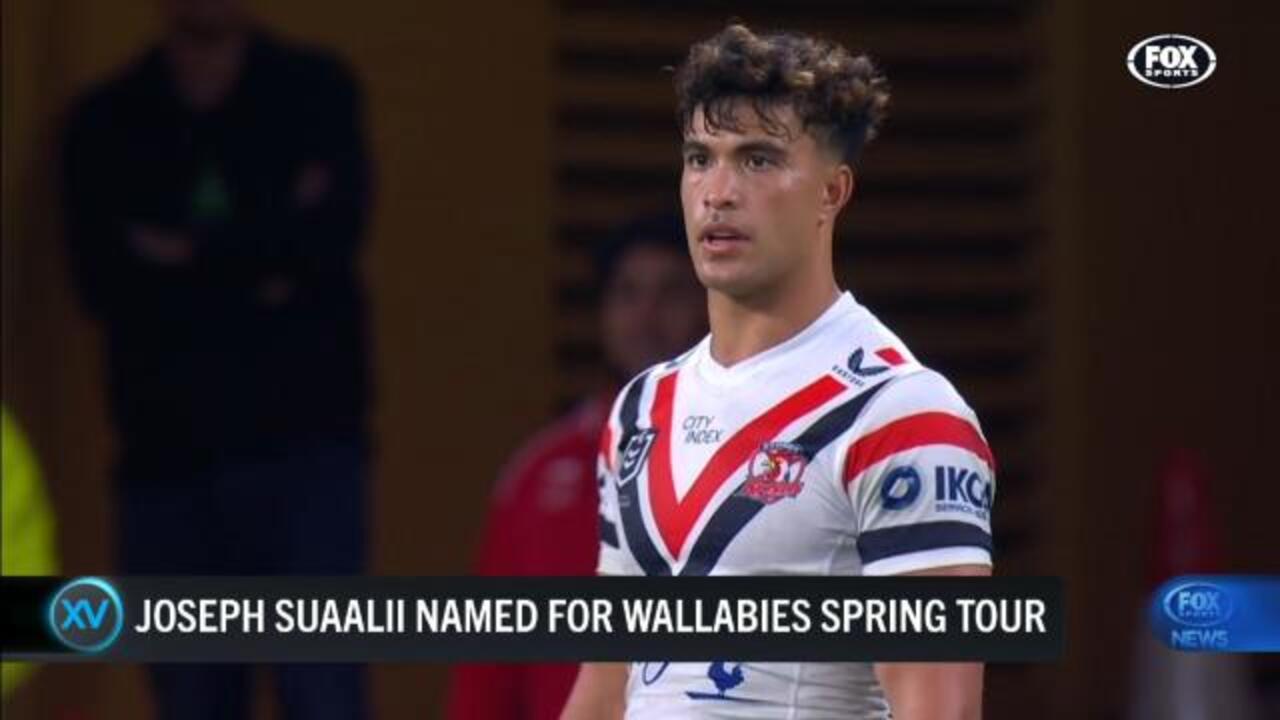 Sua'ali'i named in Wallabies squad