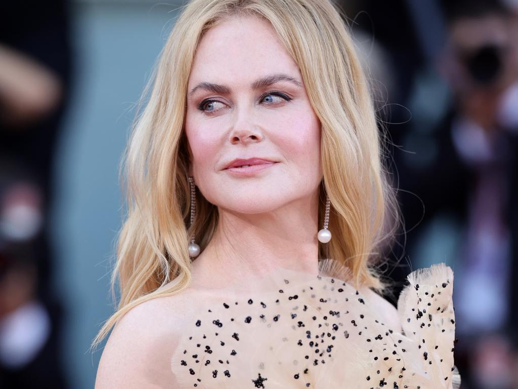 Nicole Kidman attends a red carpet for "Babygirl" during the 81st Venice International Film Festival at on August 30, 2024 in Venice, Italy. (Photo by Andreas Rentz/Getty Images)