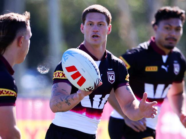 Queensland State of Origin Training at Sanctuary Cove ahead of Game 3.Kalyn Ponga.Picture: Nigel Hallett