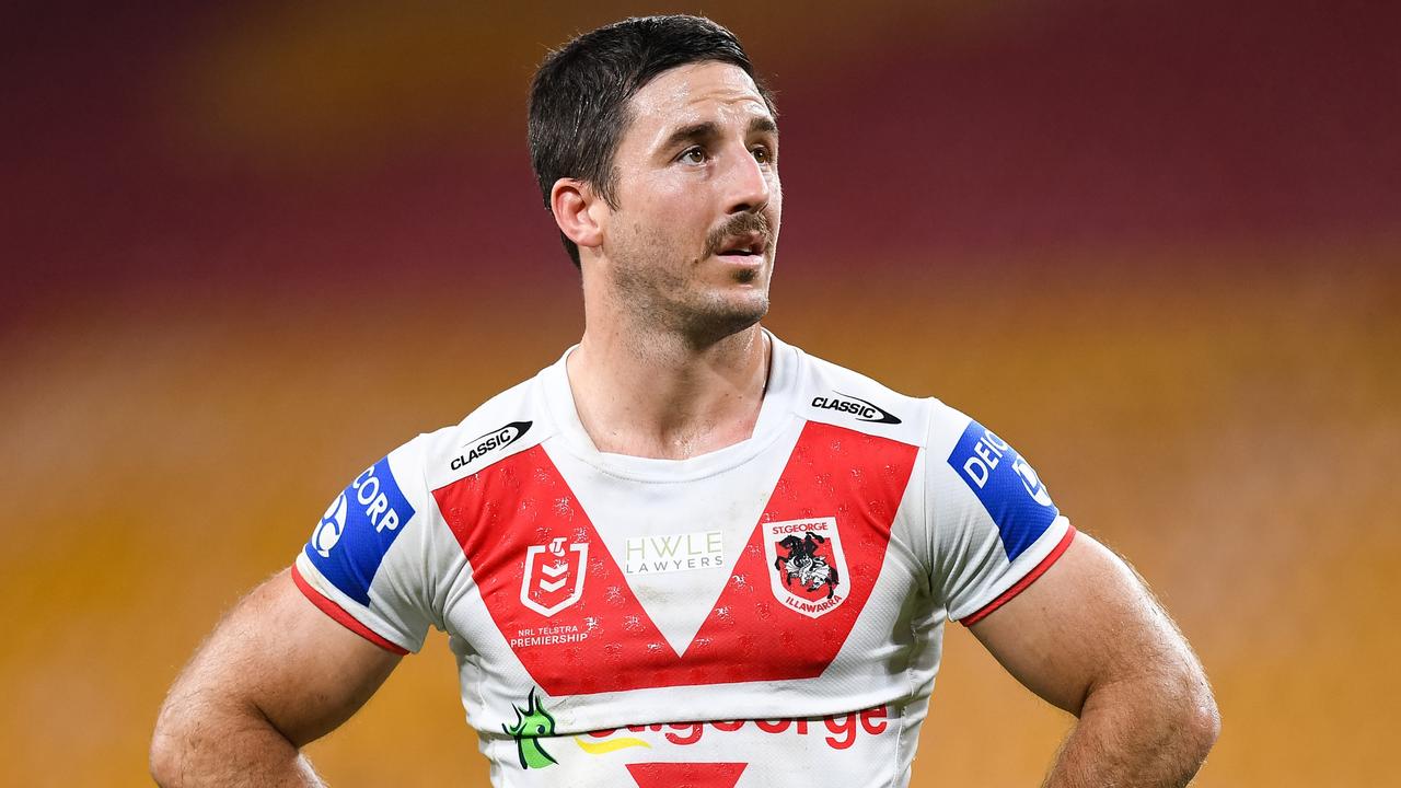 Ben Hunt has been ruled out for four weeks with a broken arm. Picture: NRL Photos