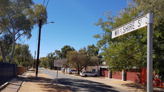 Willshire Street, Alice Springs. Image: SUPPLIED