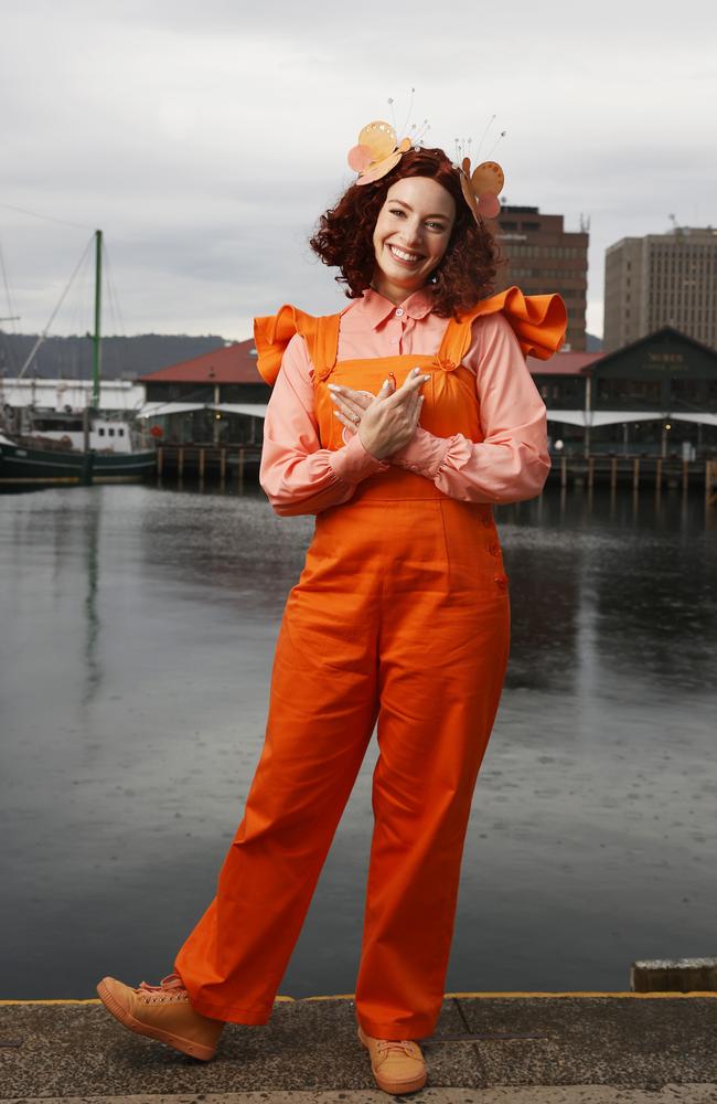 Emma Watkins former Wiggle in Hobart ahead of her Emma Memma shows at the Theatre Royal later in the year. Picture: Nikki Davis-Jones