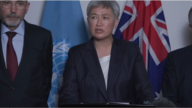 Senator Penny Wong has renewed Australia’s calls for a ceasefire between Israel and Hamas.