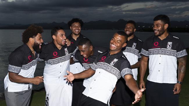 The Fijian team is entirely made up of local players.