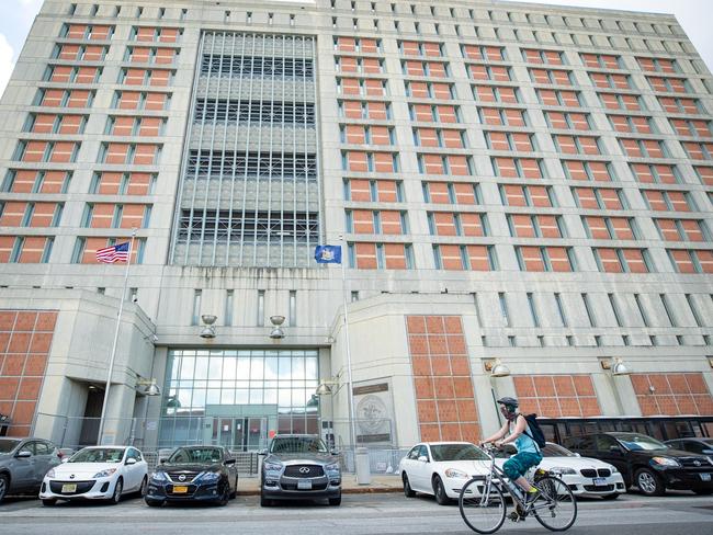 The Metropolitan Detention Centre in New York where Ghislaine Maxwell is being held. Picture: AFP