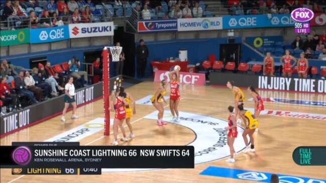 Lightning strike Swifts in thrilling win