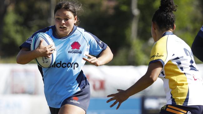 Waratahs player Miki Trbojevich in the Chikarovski Cup. Pic: Karen Watson.