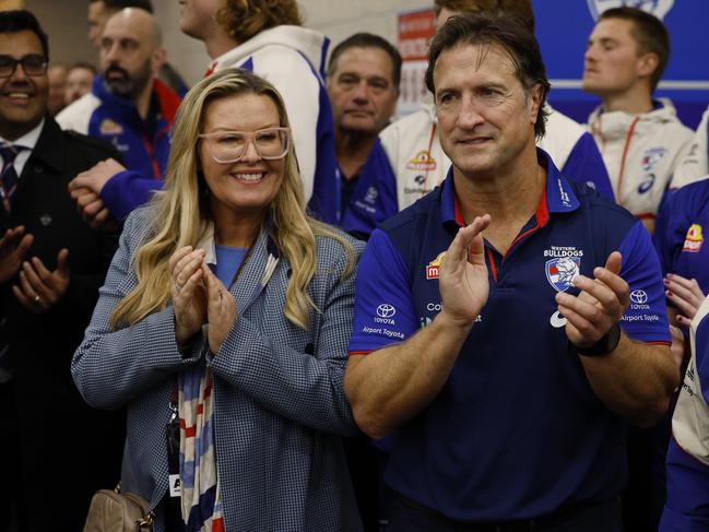 Beveridge and Bulldogs president Kylie Watson-Wheeler. Picture: Michael Klein