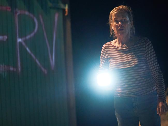 Robyn Malcolm stars as Verity in The Survivors, along with a cast of well-known Aussie actors. Picture: Aedan O'Donnell/Netflix