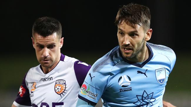 Milos Ninkovic has been a key cog in Sydney FC’s attack this season. Picture: AAP 