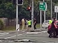 He was chased down by a tradie. Picture: Dashcam Owners Australia