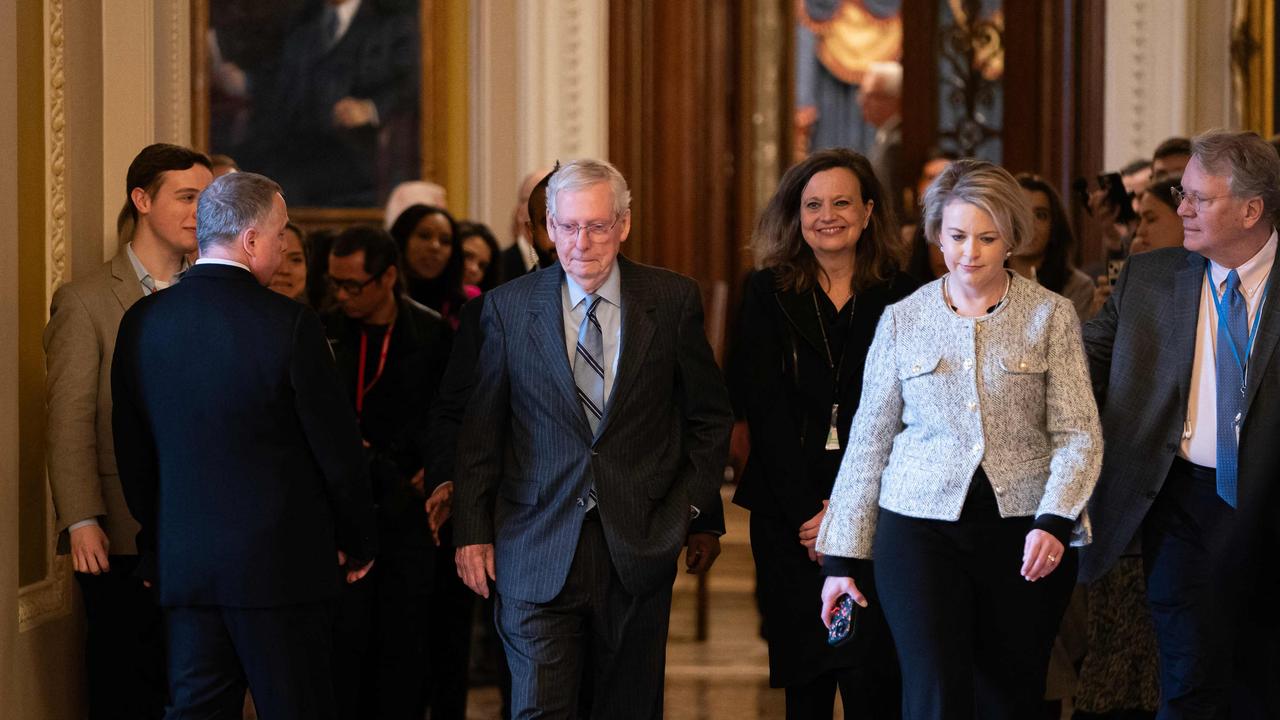 Mr McConnell turned 82 last week. Picture: Nathan Howard/Getty Images/AFP