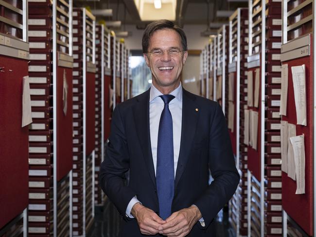 The Dutch Prime Minister Mark Rutte pictured in Sydney in 2019.