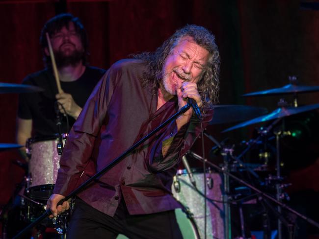 Good Friday headliner Robert Plant at Byron Bay Bluesfest 2018. MUST CREDIT. Picture: Bruce Davis