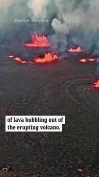 Hawaii’s Kilauea volcano erupts