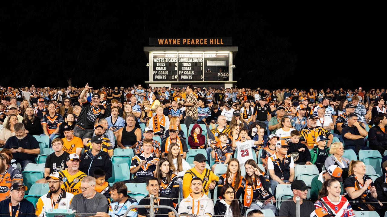 A packed Wayne Pearce Hill should be a thing of beauty. Photo: Tom Parrish