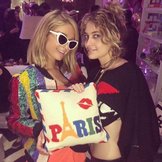 paris hilton birthday party