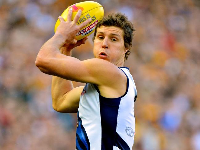 Kurt Tippett during his Crows days. Picture: George Salpigtidis