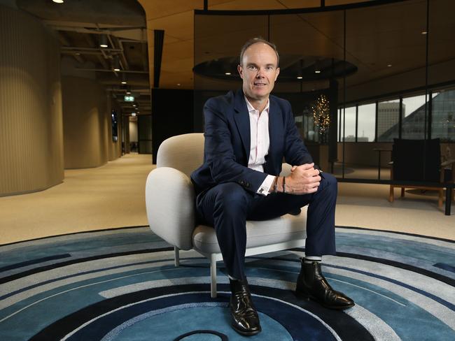 11/12/2019. Hamish Douglass, Magellan Chairman and co-founder, photographed at their offices in Sydney for The Deal. Britta Campion / The Australian