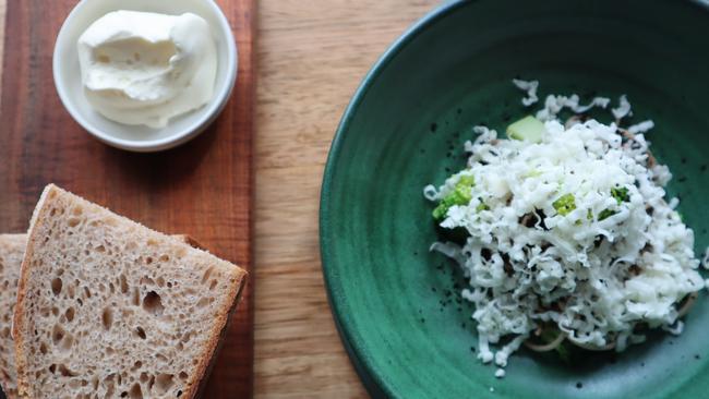 Carb loading with class: Angelhair pasta, broccoli and Shaw River pecorino. Picture: Supplied