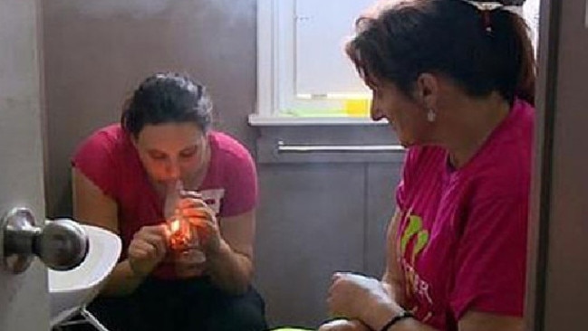 A scene from Struggle Street’s first season with Billie Jo Wilkie and mother Carleen in western Sydney.