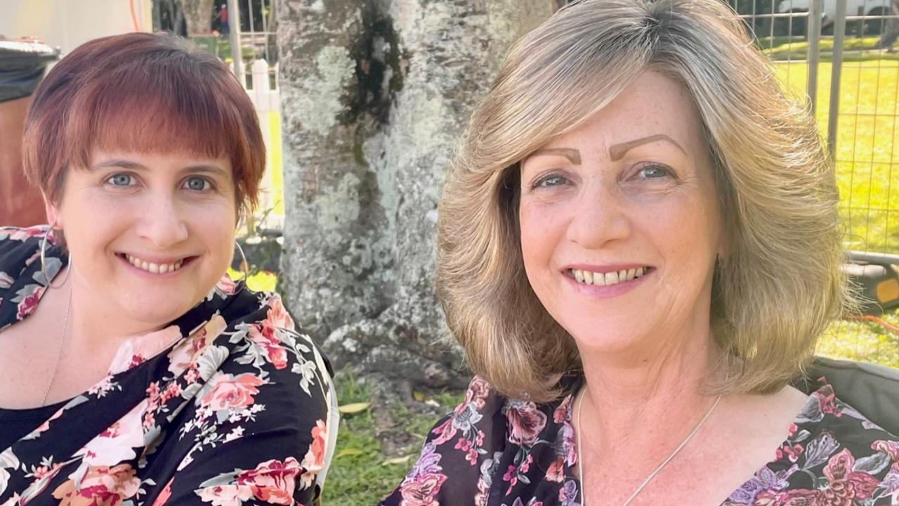 Jessica and Vicki Battle at the Noosa Alive festival on Sunday July 30, 2023.