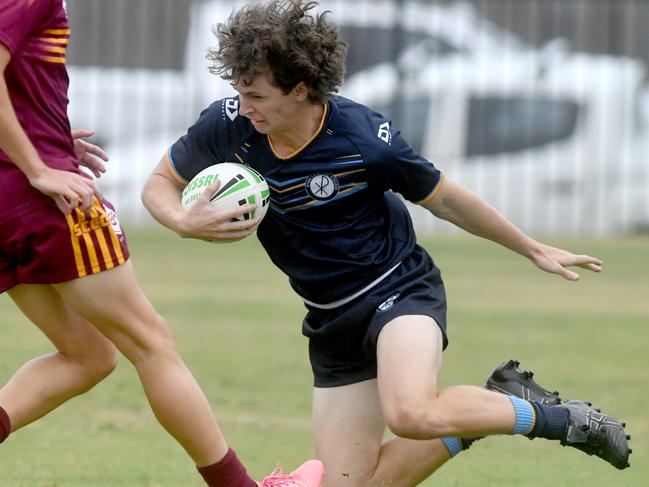 Round 4 of the Townsville Blackhawks Schoolboy Trophy. Ryan Catholic College against Southern Cross Catholic College at Ryan Catholic College. Picture: Evan Morgan