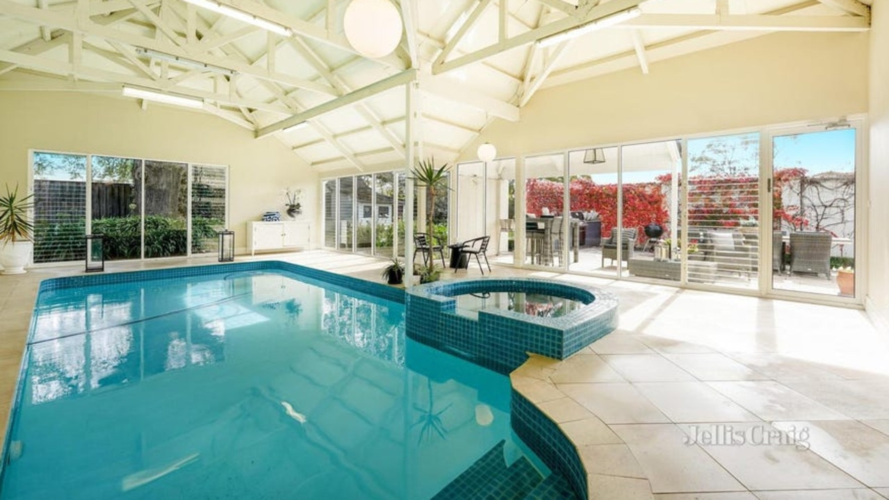 It also has a heated indoor swimming pool, plus a sauna and a gym.