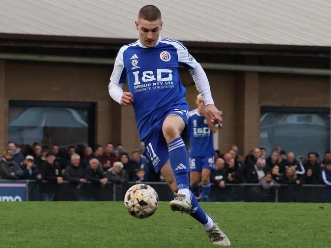 Joey Monek in action for St Albans. Picture: St Albans SC