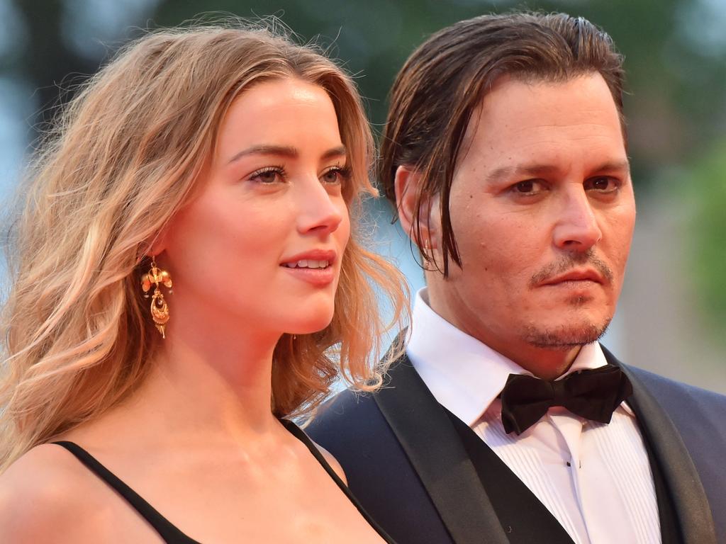 Heard was married to Johnny Depp in 2015, before their ugly split less than two years later. Picture: GIUSEPPE CACACE / AFP