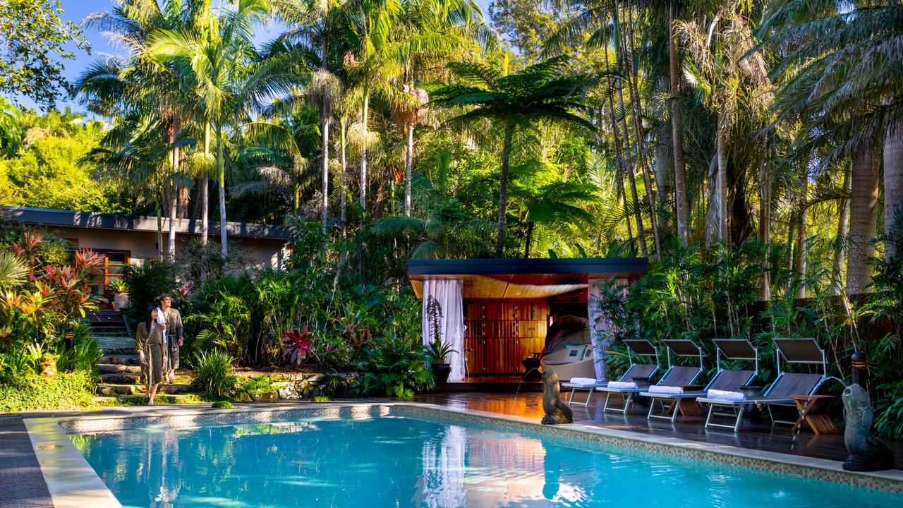 Globally acclaimed Gaia Retreat &amp; Spa, which Olivia Newton-John sold to Nicola and Andrew Forrest. Picture: Supplied