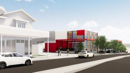 Plans for a new supermarket and office centre along Ipswich Rd in Annerley have been revealed. Picture: Powe Architects