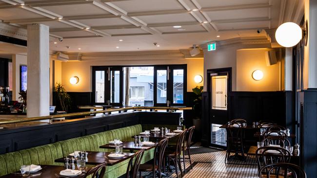 The Strand Bistro serves Parisian-inspired cuisine.