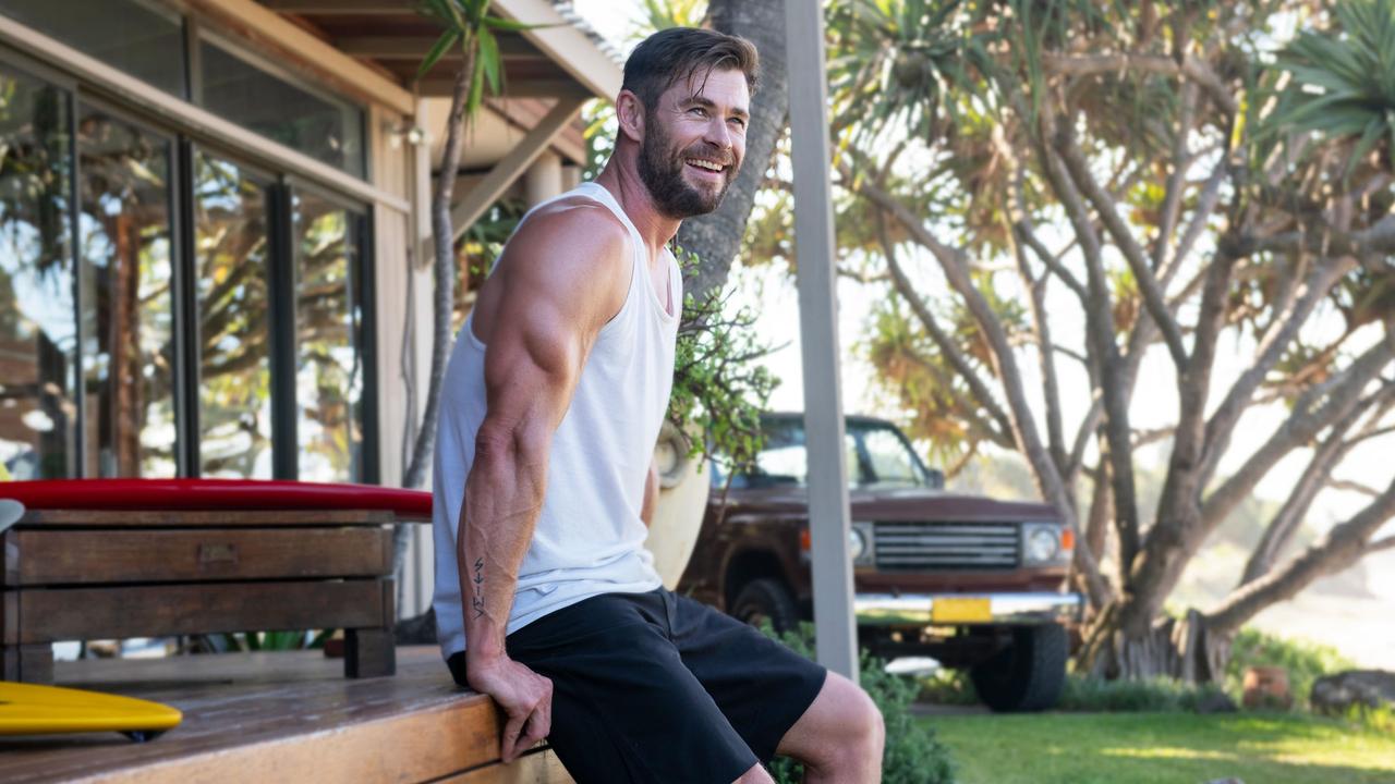 Chris Hemsworth has is one of the most famous celebrities known to live in Byron Bay. Picture: Supplied