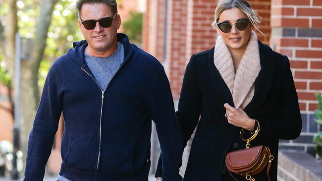 Karl Stefanovic is engaged to shoe designer Jasmine Yarbrough. Picture: Matrix