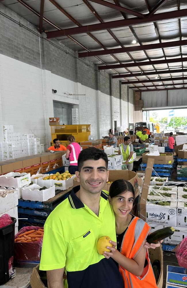 Brisbane-based entrepreneur Kamran Kasaei-Nejad has started a grocery delivery business called 'Funky food'. Photo: Supplied