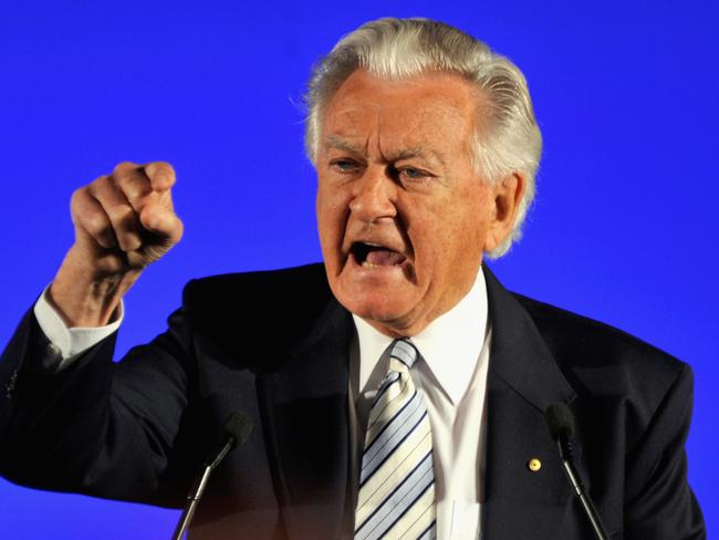 Bob Hawke. Picture: Getty Images