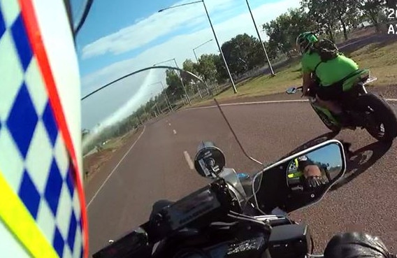 Police are looking for a motorcyclist who reached speeds of 280km/h in Palmerston.