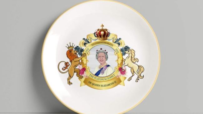 Wholesale Clearance UK said a Chinese manufactory company produced the 10,800 items to mark The Queen’s historic 70-year reign. Picture: Wholesale Clearance UK