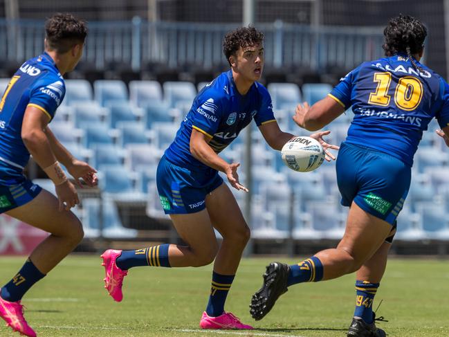 Talen Risati scored a double for Parramatta at the weekend. Picture: Adam Wrightson Photography